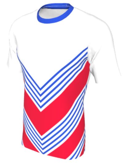 Maglia Volley Maschile Grafica Definita Personalizzabile - Stile 001