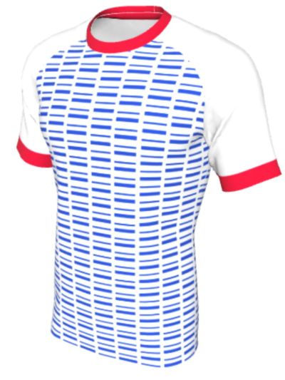 Maglia Volley Maschile Grafica Definita Personalizzabile - Stile 010
