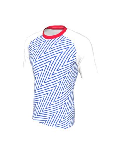 Maglia Padel Maschile Grafica Definita Personalizzabile - Stile 019