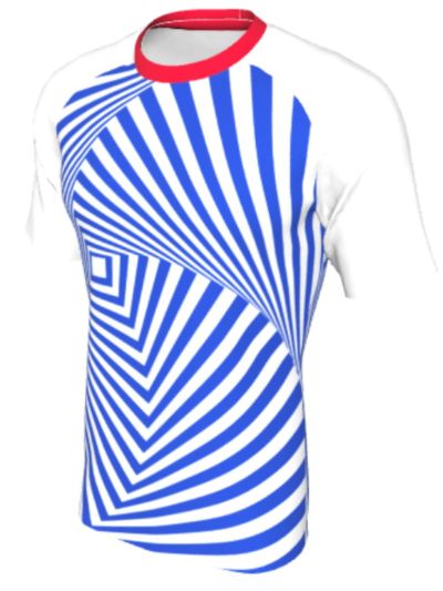 Maglia Padel Maschile Grafica Definita Personalizzabile - Stile 029