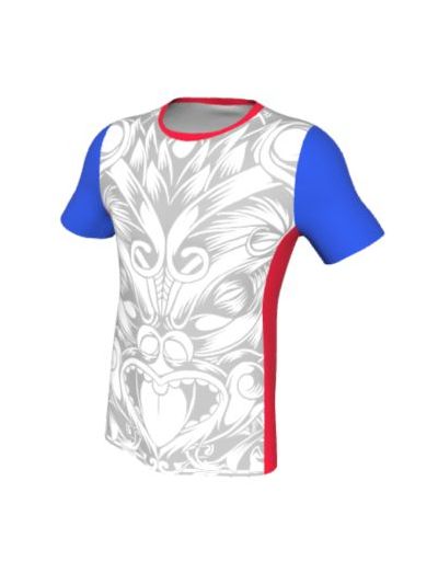 Maglia Padel Grafica Definita Personalizzabile - Stile T058
