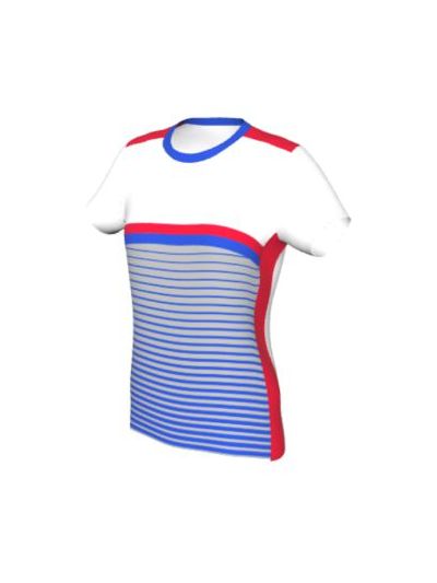 Maglia Volley Femminile Grafica Definita Personalizzabile - Stile 003