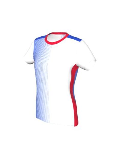 Maglia Padel Femminile Grafica Definita Personalizzabile - Stile 012