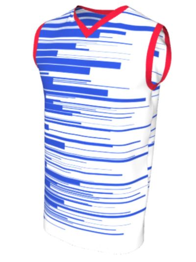 Canotta Basket Maschile Grafica Definita Personalizzabile - Stile 004