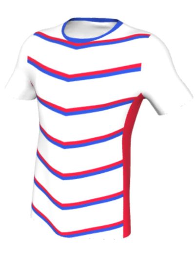 Maglia Volley Grafica Definita Personalizzabile - Stile T014