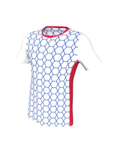 Maglia Padel Grafica Definita Personalizzabile - Stile T020