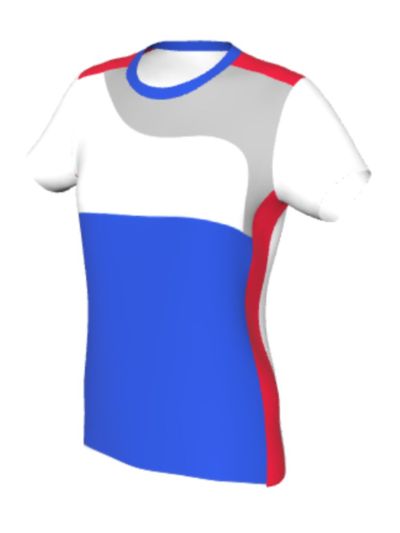 Maglia Running Femminile Grafica Definita Personalizzabile - Stile 002