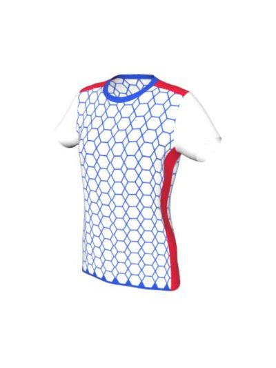 Maglia Volley Femminile Grafica Definita Personalizzabile - Stile 006