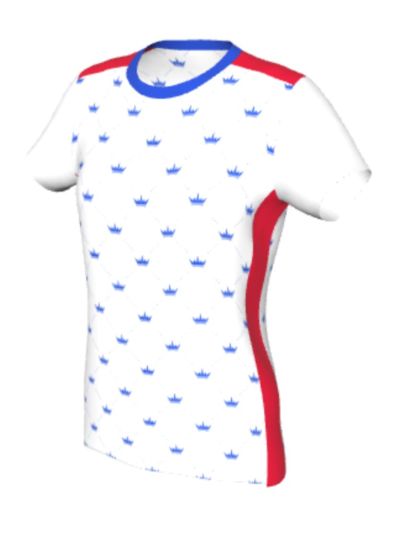 Maglia Fitness Femminile Grafica Definita Personalizzabile - Stile 007