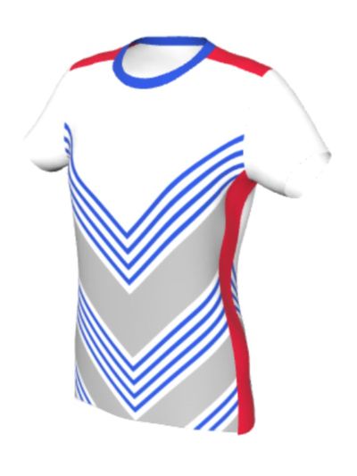 Maglia Volley Femminile Grafica Definita Personalizzabile - Stile 008