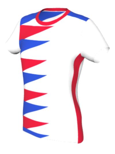 Maglia Padel Femminile Grafica Definita Personalizzabile - Stile 014