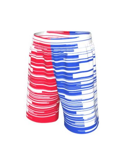 Pantaloncino Basket Maschile Grafica Definita Personalizzabile - Stile 002